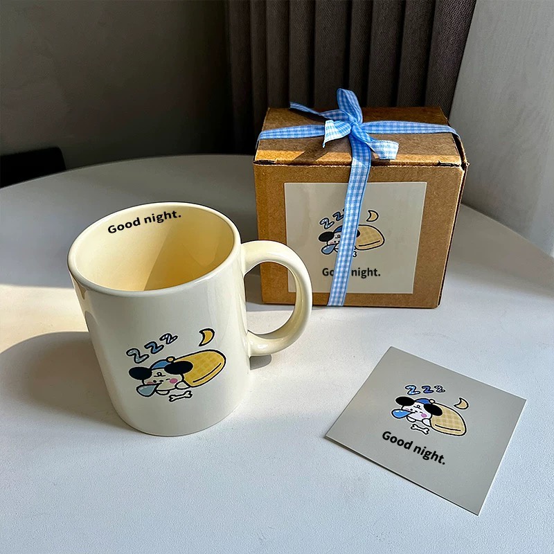 พร้อมส่ง-แก้ว-puppy-mug-แก้วน้ำ