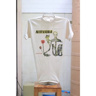 เสื้อยืดวินเทจ ลายNIRVANA -Sport-T Vintage Sine 1970-ผ้า 50/50 Label USA