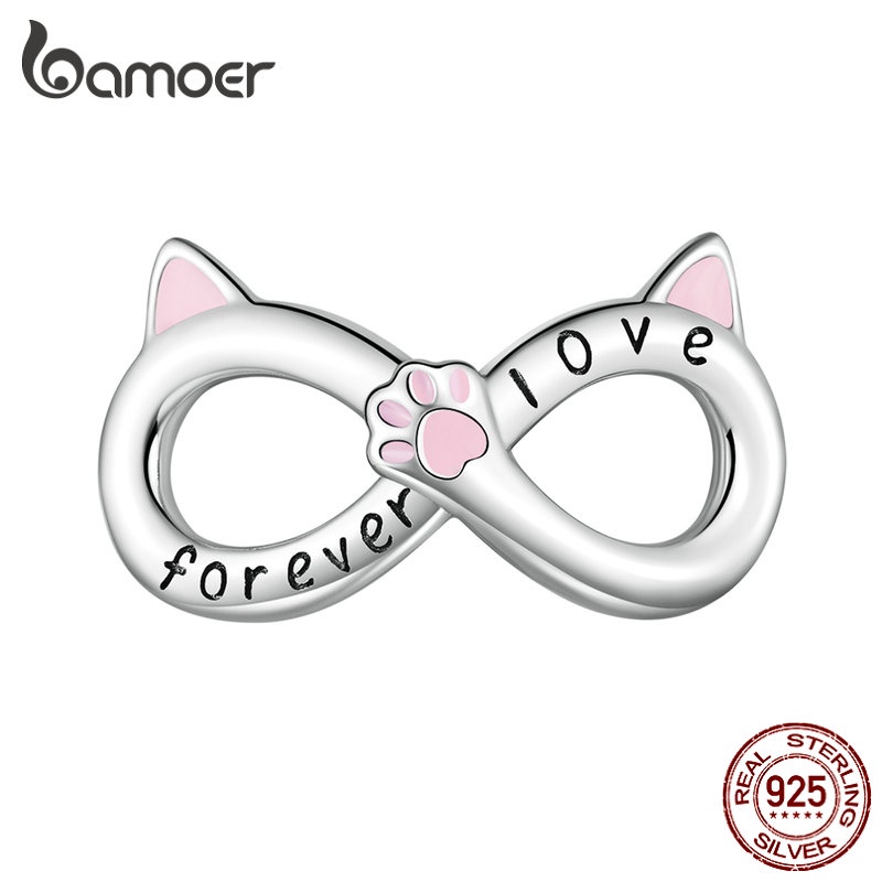 bamoer-จี้ลูกปัดเงิน-925-รูปหูแมวน่ารัก-สําหรับสร้อยคอ-และสร้อยข้อมือ-diy