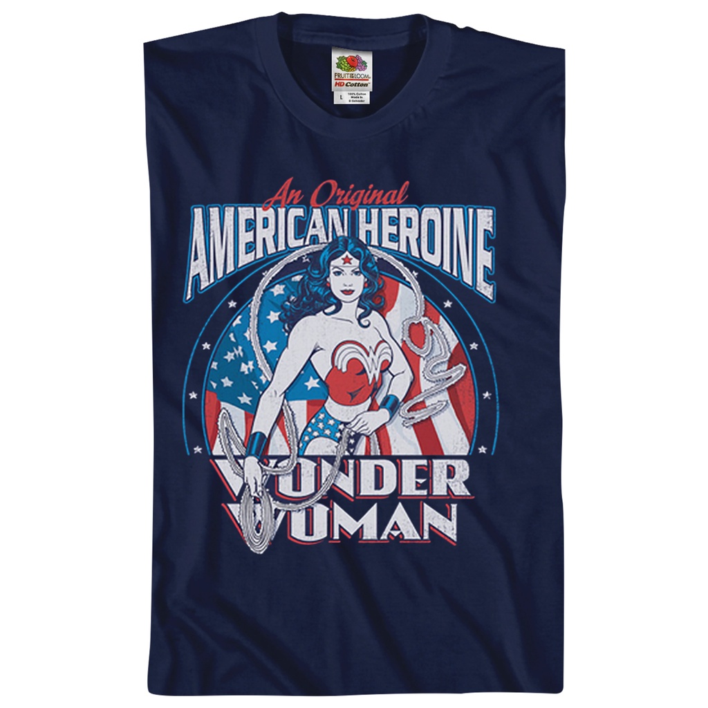 original-american-heroine-wonder-woman-t-shirt-เสื้อยืดถูกๆ-เสื้อโอเวอร์ไซ