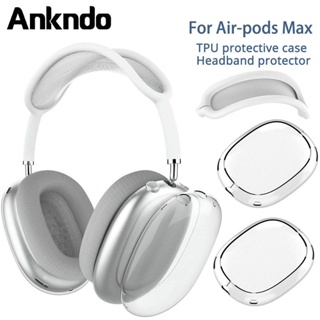 Ankndo  เคสหูฟัง แบบใส ป้องกันรอยขีดข่วน สําหรับ Air Pods Max