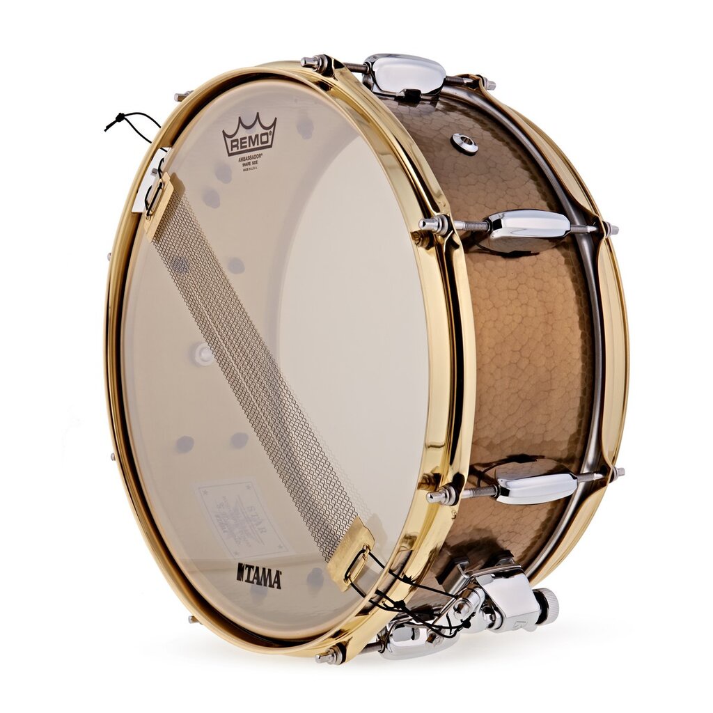 กลองสแนร์-tama-star-reserve-14-x-5-5-hand-hammered-brass-snare-drum