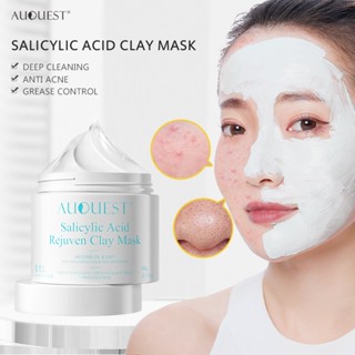 Salicylic Acid Acne Treatment Facial Mask Blackhead Black Dots Remover Oil Control Anti-Acne Clay