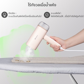 ภาพขนาดย่อของภาพหน้าปกสินค้าSimplus เตารีดพกพา เตารีดแบบมือถือ ขนาด 170ml ความจุ 1200W GTJH011 จากร้าน simplusoutletsthailand.th บน Shopee ภาพที่ 5