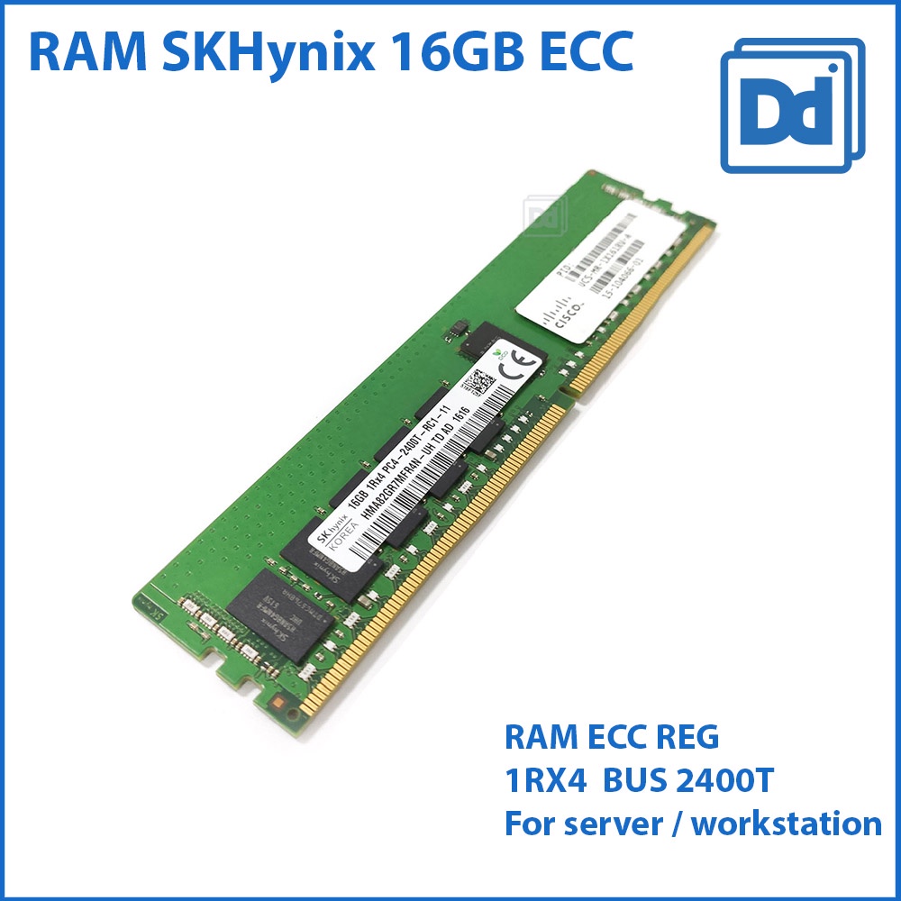 RAM SKHynix ECC REG 16GB 32GB DDR4-2400T PC4-19200T For server ...