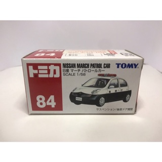 Tomica Nissan March Patrol Car No.84