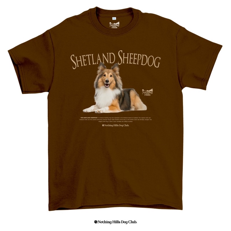 เสื้อยืดลาย-shetland-sheepdog-เชทแลนด์-ชีพด็อก-classic-cotton-unisex-by-nothing-hills
