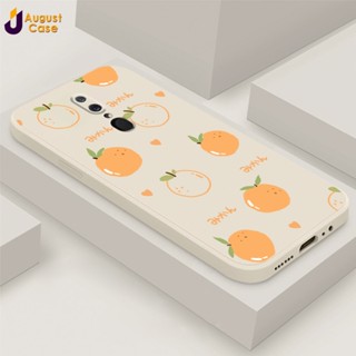 เคสโทรศัพท์ซิลิโคน TPU ลายผลไม้ ลูกพลับ สําหรับ OPPO A16 A16S A9 A5 A3S A5S A12 A7 A54 A53 A33 A15 A15S OPPO F11 F1S F9 Pro A93 A31 A8 A74 A11
