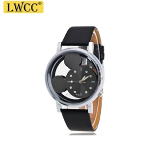 ภาพหน้าปกสินค้าLWCC นาฬิกาข้อมือควอตซ์ ลายการ์ตูนมิกกี้เมาส์ พร้อมสายเข็มขัด สําหรับเด็กนักเรียน ที่เกี่ยวข้อง