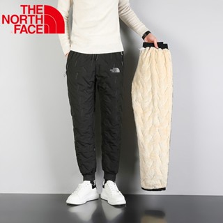 The North Face กางเกงกีฬา กางเกงวอร์ม ผ้าขนแกะ กันน้ํา พลัสไซซ์ ให้ความอบอุ่น แฟชั่นฤดูหนาว สําหรับผู้ชาย ไซซ์ L-7XL