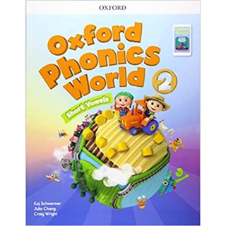 DKTODAY หนังสือแบบเรียน OXFORD PHONICS WORLD 2:SB WITH APP PACK