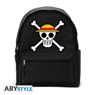 ABYstyle [ลิขสิทธิ์แท้ พร้อมส่ง] กระเป๋าเป้ กระเป๋าสะพายหลัง One Piece Backpack วันพีซ - กลุ่มโจรสลัดหมวกฟาง