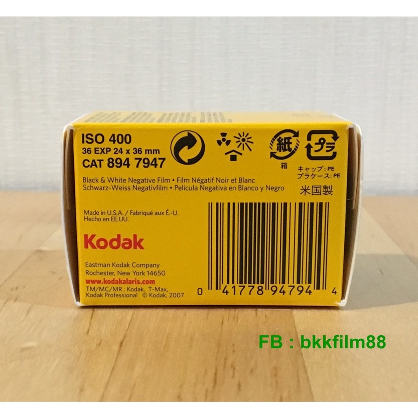 ภาพสินค้าฟิล์มขาวดำ Kodak 400Tmax Professional 35mm 36exp Black and White Film T-Max 400 ฟิล์มถ่ายรูป Tmax จากร้าน blkfilm บน Shopee ภาพที่ 4