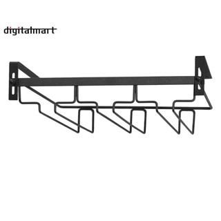 ที่แขวนแก้วไวน์ แบบโลหะ 3 แถว สําหรับห้องครัว และบาร์
