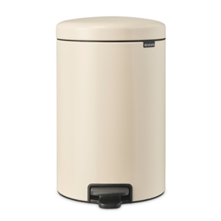 Brabantia ถังขยะ สแตนเลส แบบเท้าเหยียบ 20 ลิตร บราบันเทีย Pedal Bin New Icon 20L-Soft Beige