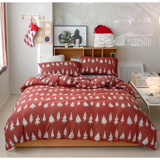 🎄เก็บโค้ดหน้าร้าน🎄[PRE-ORDER] เซ็ตผ้าปูที่นอน Christmas Collection COTTON #0984