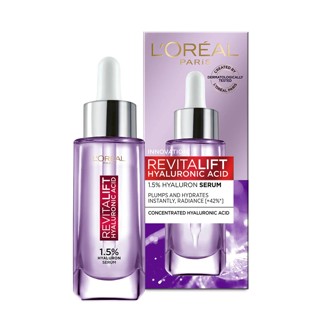 Loreal Revitalift Hyaluronic Acid Serum ลอรีอัล ปารีส รีไวทัลลิฟท์ ไฮยาลูรอนิค แอซิด 1.5 ไฮยาลูรอน เซรั่ม 30 มล.