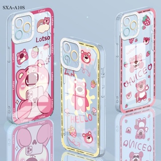 Compatible With Samsung Galaxy A10S A10 A22 A03 A03S A20S A20 A30 A30S A50 A50S Core 4G 5G เคสซัมซุง สำหรับ Cartoon Lotso Bear เคส เคสโทรศัพท์ เคสมือถือ Full Soft Casing Protective Back Cover Shockproof Cases