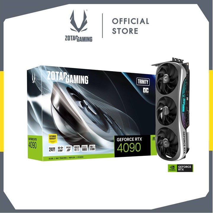 ZOTAC GAMING GeForce RTX 4090 Trinity OC (ZT-D40900J-10P) | Shopee