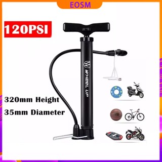 EOSM แบบพกพา 120 PSI ที่สูบลมจักรยาน สูบลมจักรยาน ที่สูบลม สูบจักรยาน ขี่จักรยานแบบพกพา จักรยานปั๊ม ที่สูบลมยางรถจักรยาน