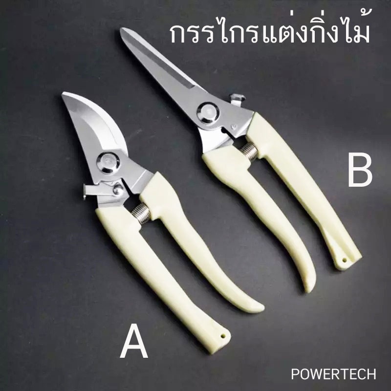 กรรไกร-ทำสวน-กรรไกรตัดแต่งกิ่ง-กรรไกรแต่งสวน-อุปกรณ์ทำสวน