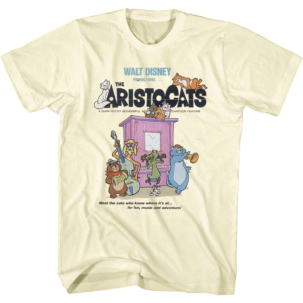 aristocats-poster-disney-t-shirt-เสื้อแฟชั่นผญ2022-อื่นๆ-เสื้อยืดแฟชั่น-เสื้อคนอ้วน