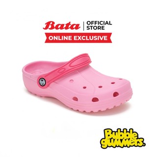 Bata บาจา (Online Exclusive) ยี่ห้อ Bubble Gummers รองเท้าแตะลำลองหัวโต น้ำหนักเบา ใส่สบาย สำหรับเด็กผู้หญิง รุ่น BUBBLY-7 สีชมพู 3605002