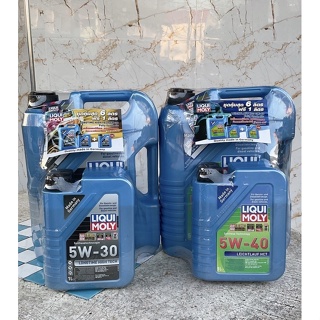 น้ำมันเครื่อง LIQUI MOLY 5W-30 / 5W40 LongTime High Tech สังเคราะห์แท้  ขนาด 5,6,7,8 ลิตร