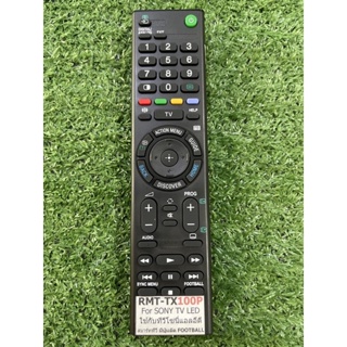 รีโมท TV รุ่น RMT-TX100P (USE FOR SONY TV LED) ตามภาพใส่ถ่านใช้งานได้เลย