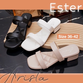 ภาพหน้าปกสินค้าArista ( 🇹🇭 Ready to ship) รองเท้าผู้หญิง รองเท้าส้นสูง รองเท้าเเฟชั่นผู้หญิง รุ่น Ester ( ART-023 ) ที่เกี่ยวข้อง