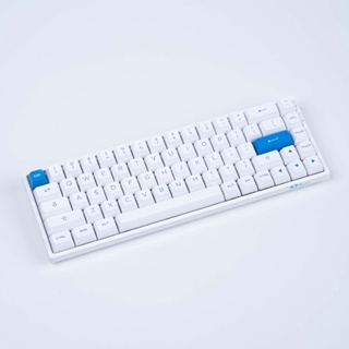 ภาพขนาดย่อของภาพหน้าปกสินค้าAkko 3068B Plus Blue On White ขนาด 65%, RGB Bluetooth Wireless Hotswap Mechanical Keyboard คีย์บอร์ดไร้สาย จากร้าน keypro บน Shopee