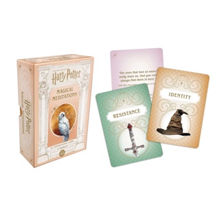 Asia Books หนังสือภาษาอังกฤษ HARRY POTTER: MAGICAL MEDITATIONS: 64 INSPIRATIONAL CARDS BASED ON THE WIZARDING