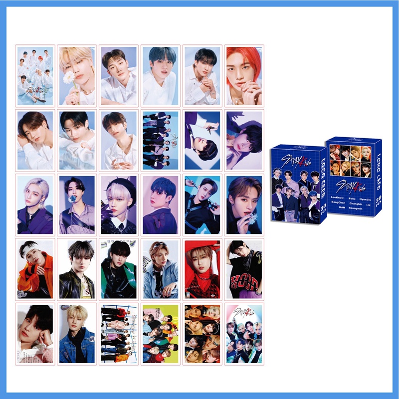 fhs-stray-kids-lomo-card-30-ชิ้น-kpop-โฟโต้การ์ด-โฟโต้การ์ด-อัลบั้มการ์ด