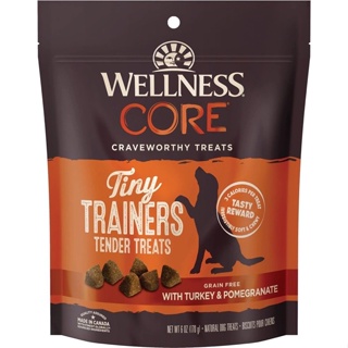 ขนมสุนัข Wellness Core Tiny Trainers Tender Treats สูตร Turkey & Pomegranate ขนาด 170 g
