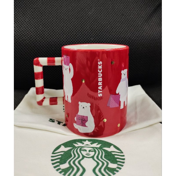 starbucks-mug-gift-wrapping-bear-12-oz-แท้