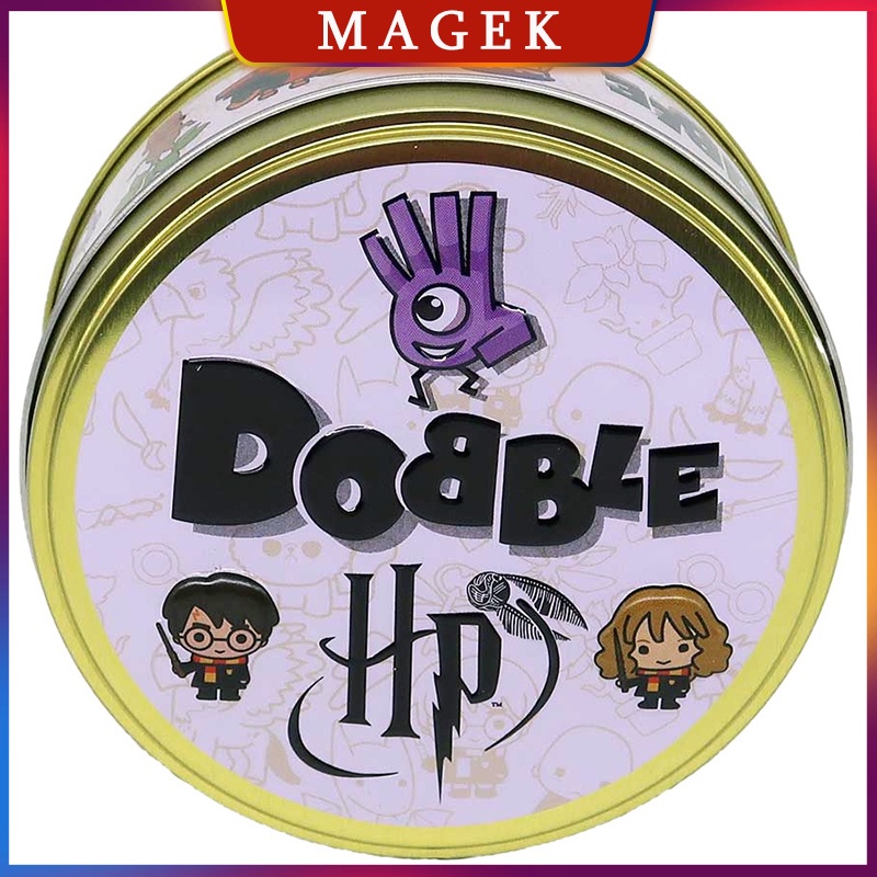 ภาพสินค้าspot it เกมไพ่ ปาร์ตี้ เกมไพ่ ความรู้ความเข้าใจของเด็ก spot it เกมจับคู่ภาพ Dobble Card Game Spot It PotteHarry จากร้าน magek0 บน Shopee ภาพที่ 8