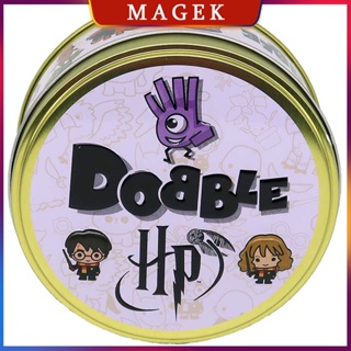 ภาพขนาดย่อของภาพหน้าปกสินค้าspot it เกมไพ่ ปาร์ตี้ เกมไพ่ ความรู้ความเข้าใจของเด็ก spot it เกมจับคู่ภาพ Dobble Card Game Spot It PotteHarry จากร้าน magek0 บน Shopee ภาพที่ 8
