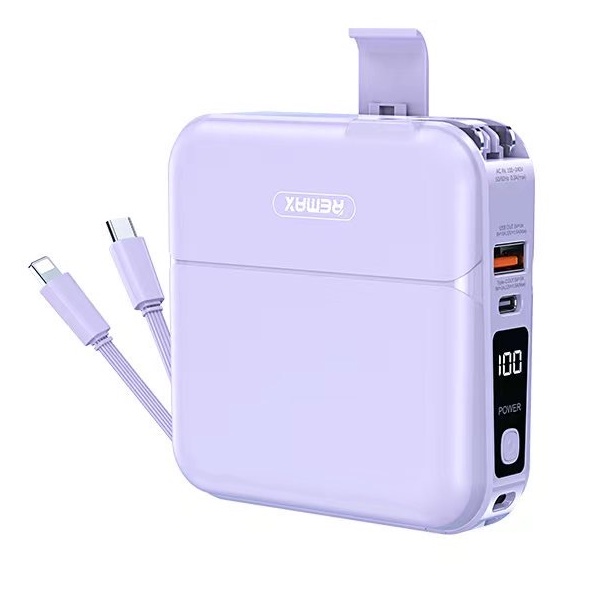 ฟรี! สติ๊กเกอร์ [ของแท้ มีมอก. ] REMAX RPP-20 พาวเวอร์แบงค์ แบตสำรอง ...