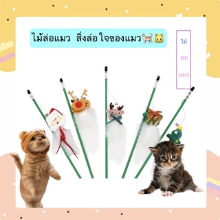 BN-286 ไม้ตกแมว ไม้ล่อแมว ของเล่นสัตว์เลี้ยง สุนัข หมา ราคาถูก พร้อมส่ง🐱🐱