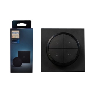 Philips Hue Tap dial switch ( Black ) - Wireless Remote Control for Hue Lights