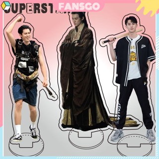 สแตนดี้อะคริลิค Love Between Fairy and Devil Cang Lan Jue Yu Shu Xin Dylan Wang Hedi สําหรับตกแต่งโต๊ะ
