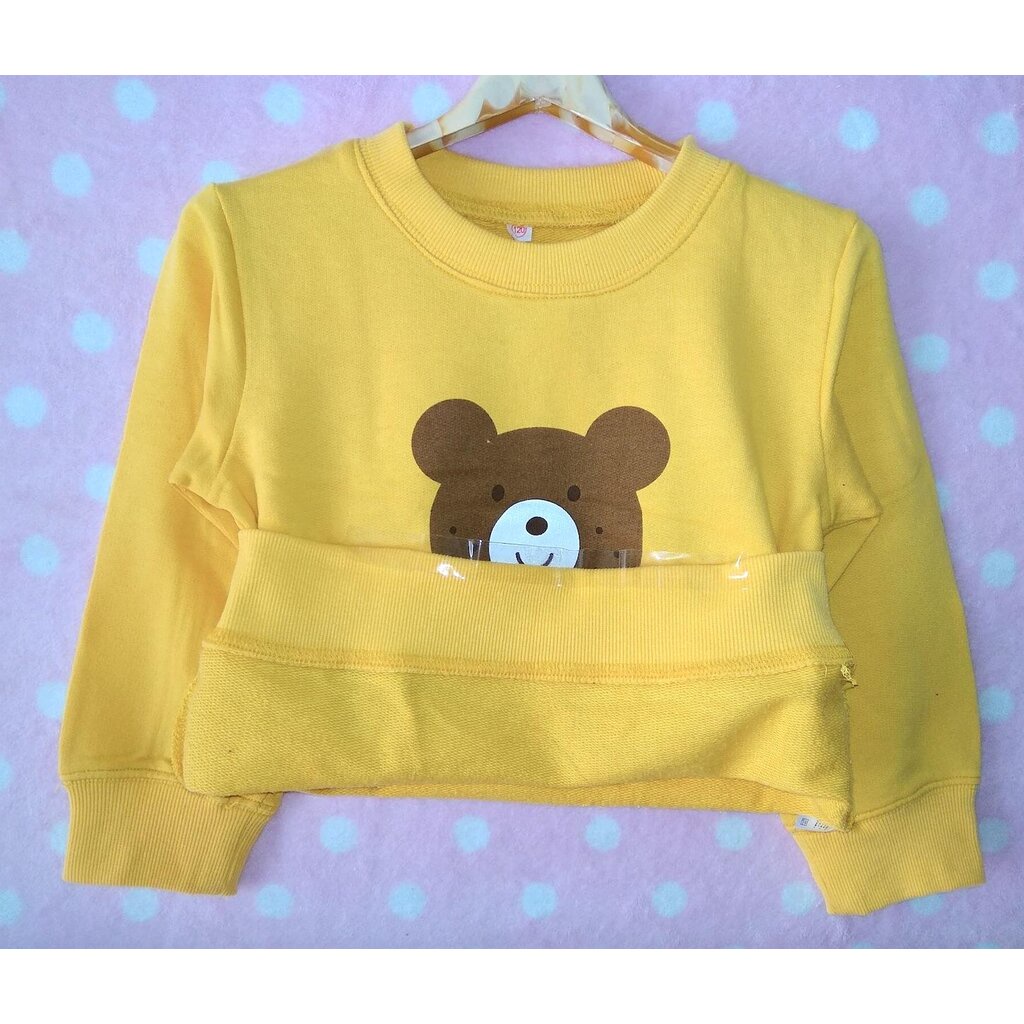 tlb-145-เสื้อแขนยาวเด็กชาย-sweater-ลายหมี-tlb-size-120