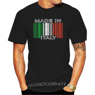 【hot tshirts】เสื้อยืดแขนสั้น แฟชั่นใหม่ สําหรับผู้ชาย 2022 เสื้อยืด พิมพ์ลายธงอิตาลี่ MADE IN ITALY สําหรับผู้ชาย2022