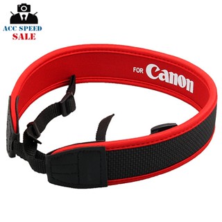 CAMERA NECK STRAP สายคล้องกล้องสายคล้องคอ ยืดหยุ่นปรับความยาวได้