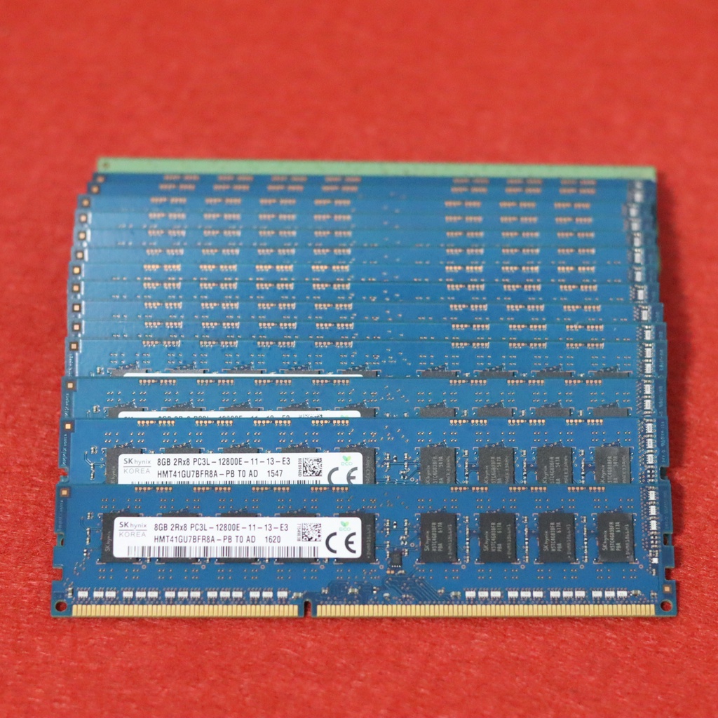Ram ส าหร บใส Workstation 8gb 2rx8 Pc3l 12800e Ddr3l 1600mhz 240pin 1