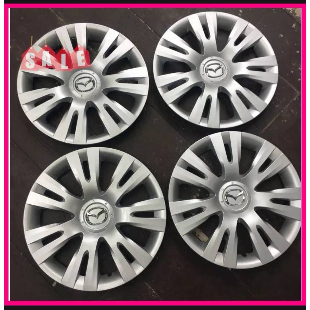 มาสด้าสอง-mazda-2-จำนวน-4-ฝา-และ-1-ล้อ-ครอบกะทะล้อ-ขอบ-15-นิ้ว-wheel-cover-size-15-inch-มาสด้า2-ฝาล้อ-ฝากะทะ-ราคาถูกสิ