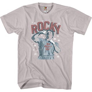 Training Rocky T-Shirt เสื้อคู่วินเทจ เสื้อยืดชาย