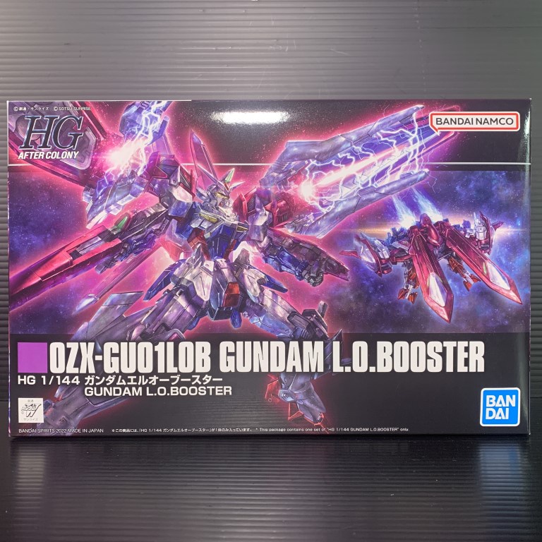 HG 1/144 Gundam Elo Booster – OZX-GU01LOB, Premium Bandai Exklusiv-Modellbausatz