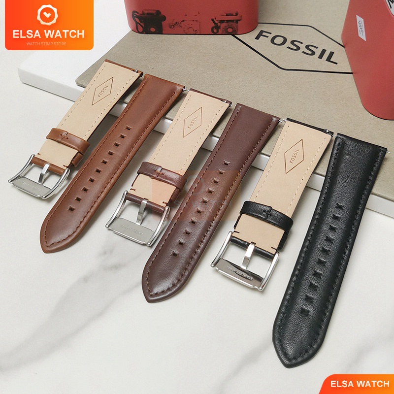 fossil-สายนาฬิกาข้อมือ-หนังแท้-26-มม-ถอดง่าย-อุปกรณ์เสริม-สําหรับนาฬิกาข้อมือทั่วไป-bq2215-bq2216-bq2270