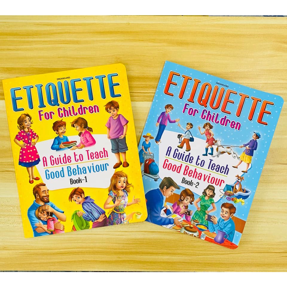 ETIQUETTE for children ~ A Guide to teach Good Behavior 1&2 | Shopee ...